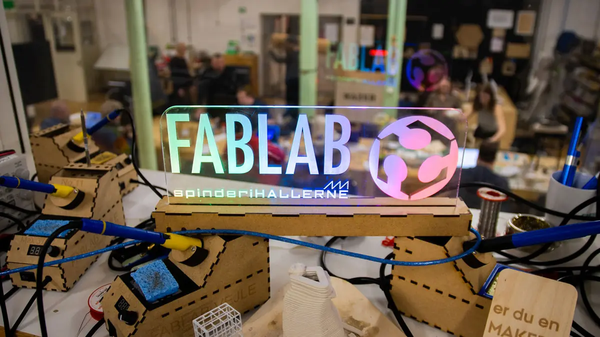 Åbent FabLab — FabLab Spinderihallerne, Vejle