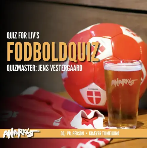 Football Quiz — Anarkist | BEER & FOOD LAB, Odense