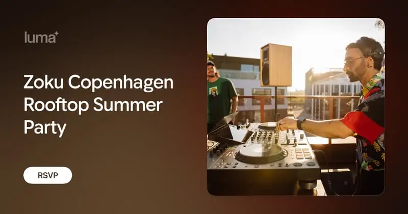 Zoku Copenhagen Rooftop Summer Party — Zoku Copenhagen, København