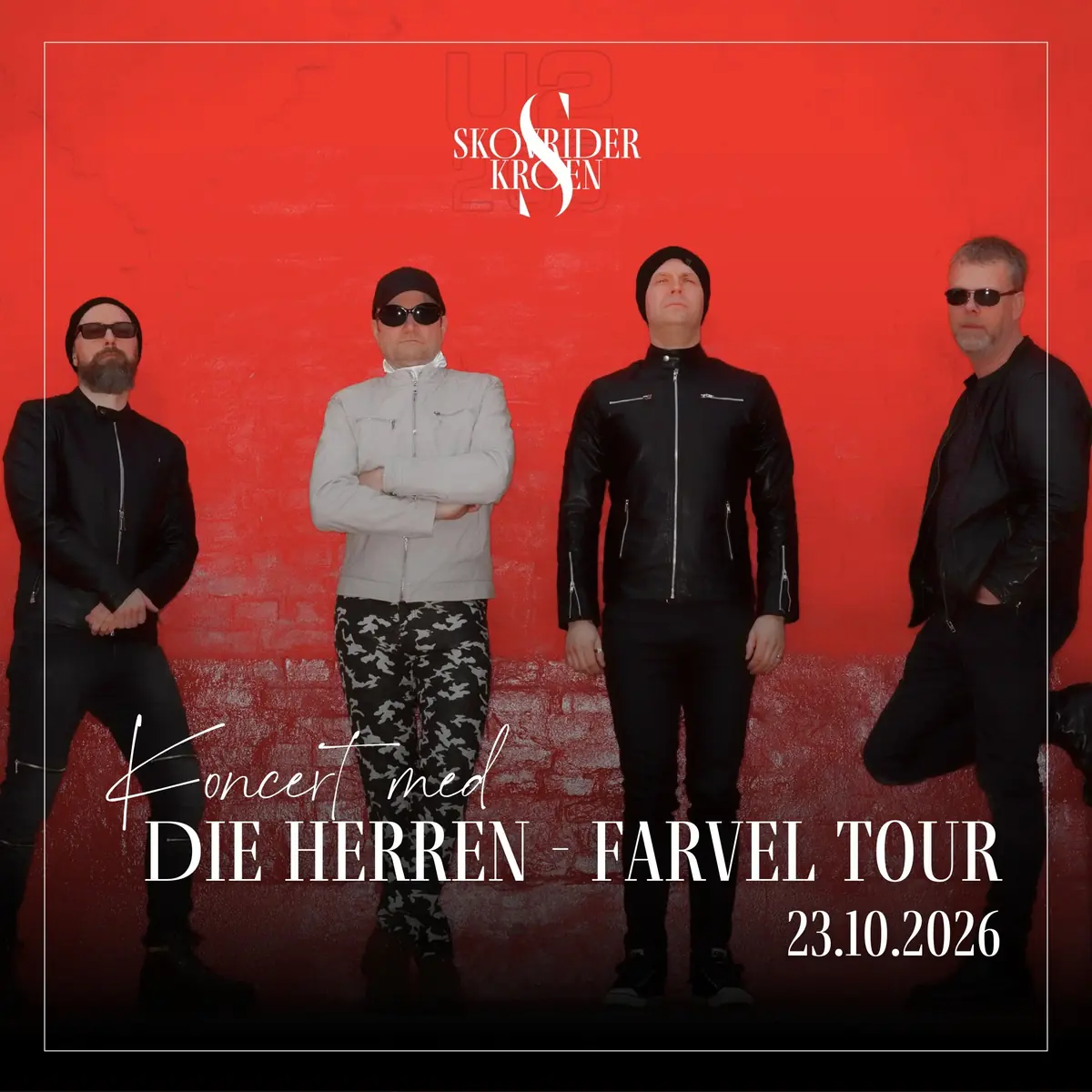 Koncert med Die Herren — Skovriderkroen, Charlottenlund
