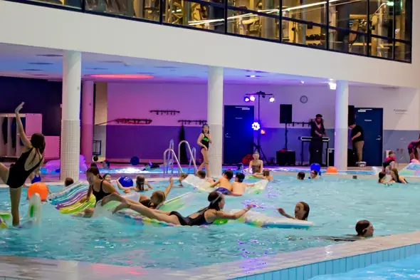 VandDisco — Spejlsalen - DGI Byen, Copenhagen