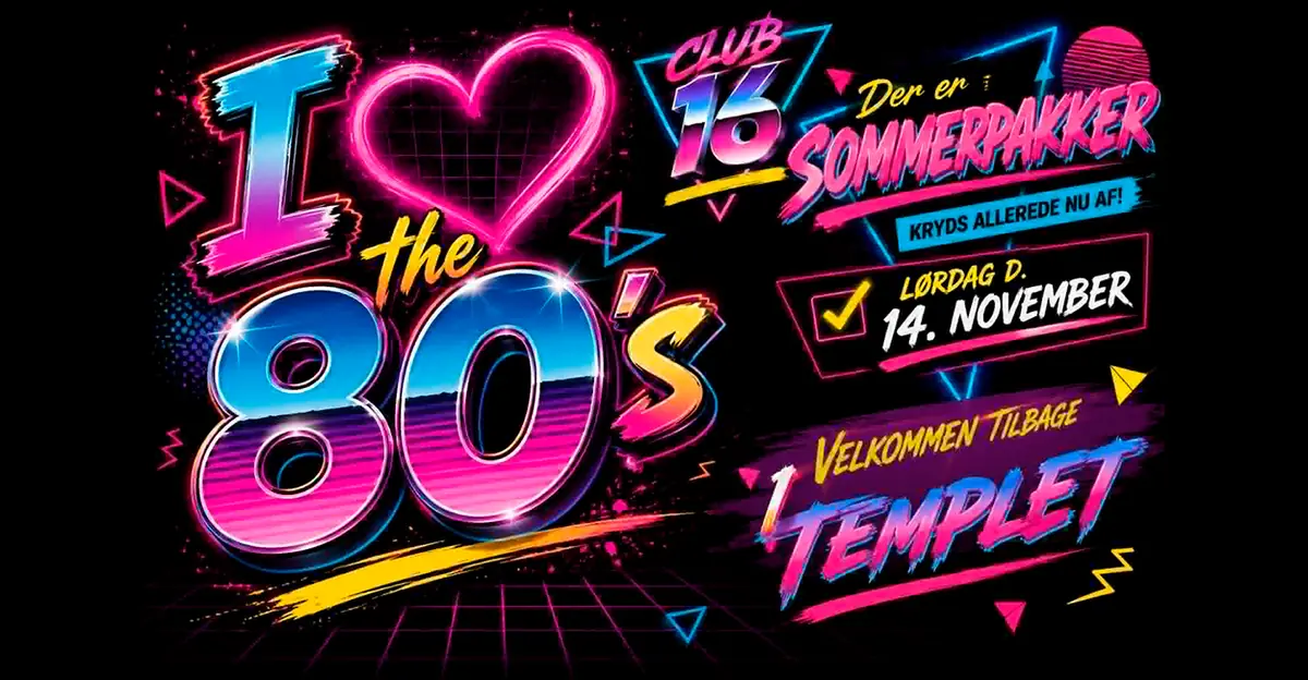 CLUB 16 — Templet, Kongens Lyngby
