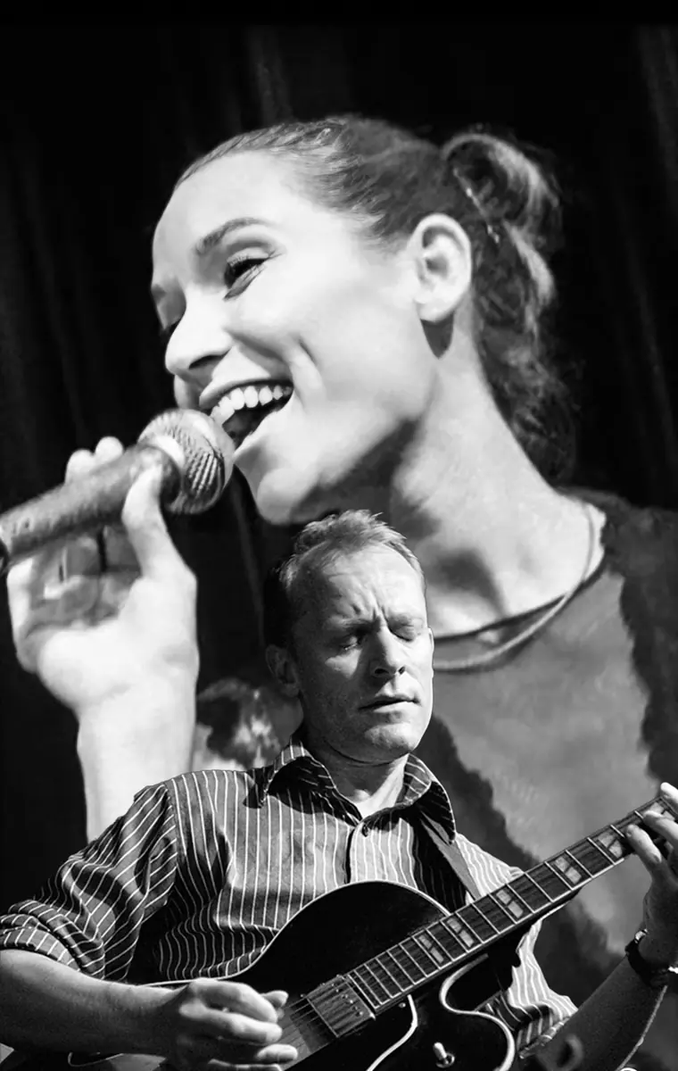ALICE CARRERI OG JACOB FISCHER DUO — Cafe K, Holbæk