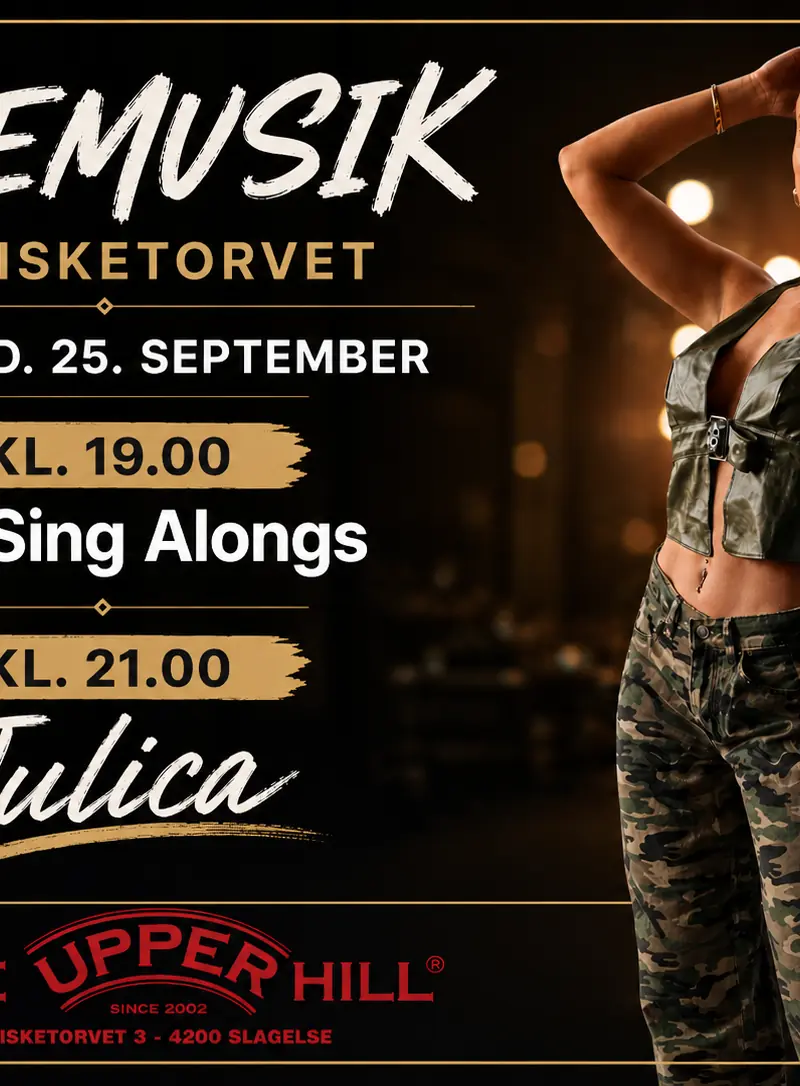 JULICA - Kulturnatten — The Upper Hill, Slagelse