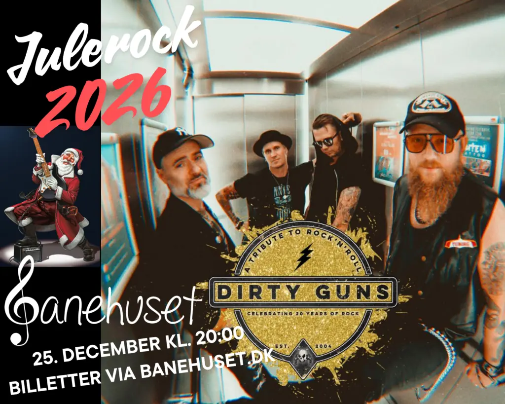 Christmas Rock with Dirty Guns · Banehuset, Sommersted