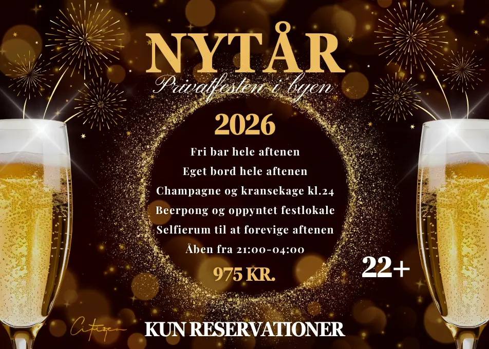 Citizen's Exclusive New Year's Party! — Citizen Comedy Club, Copenhagen