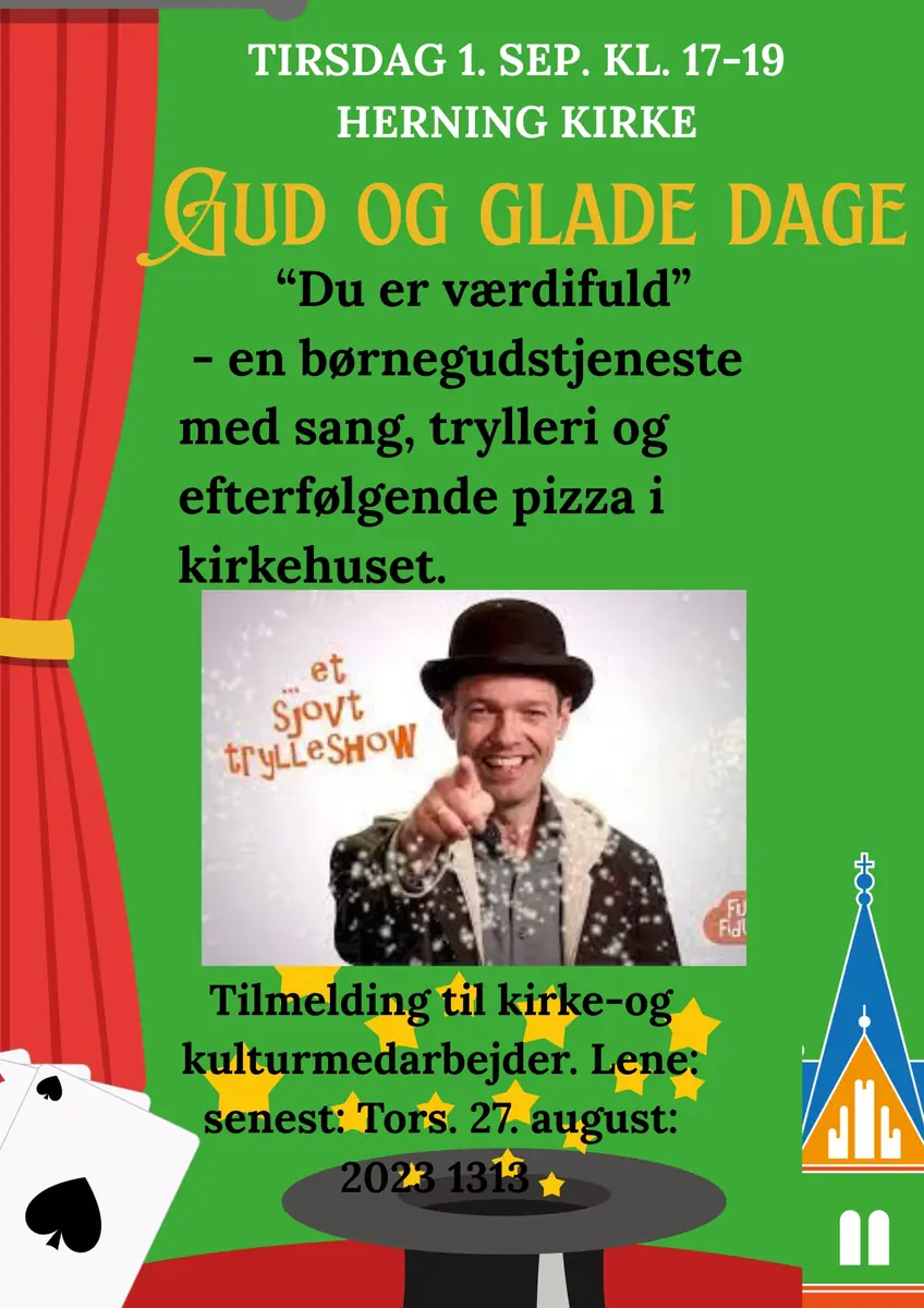 Gud og glade dage — Herning Kirke, Herning