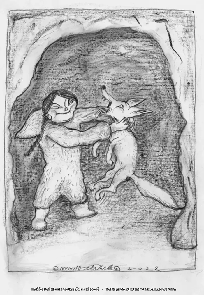 Udstilling: Illustrationer af grønlandske sagn af Martin Velíšek — Nordatlantisk Hus, Odense