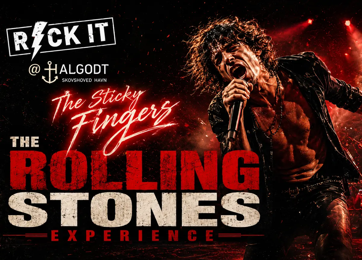 The rolling stones experience – the sticky fingers — Halgodt, Charlottenlund