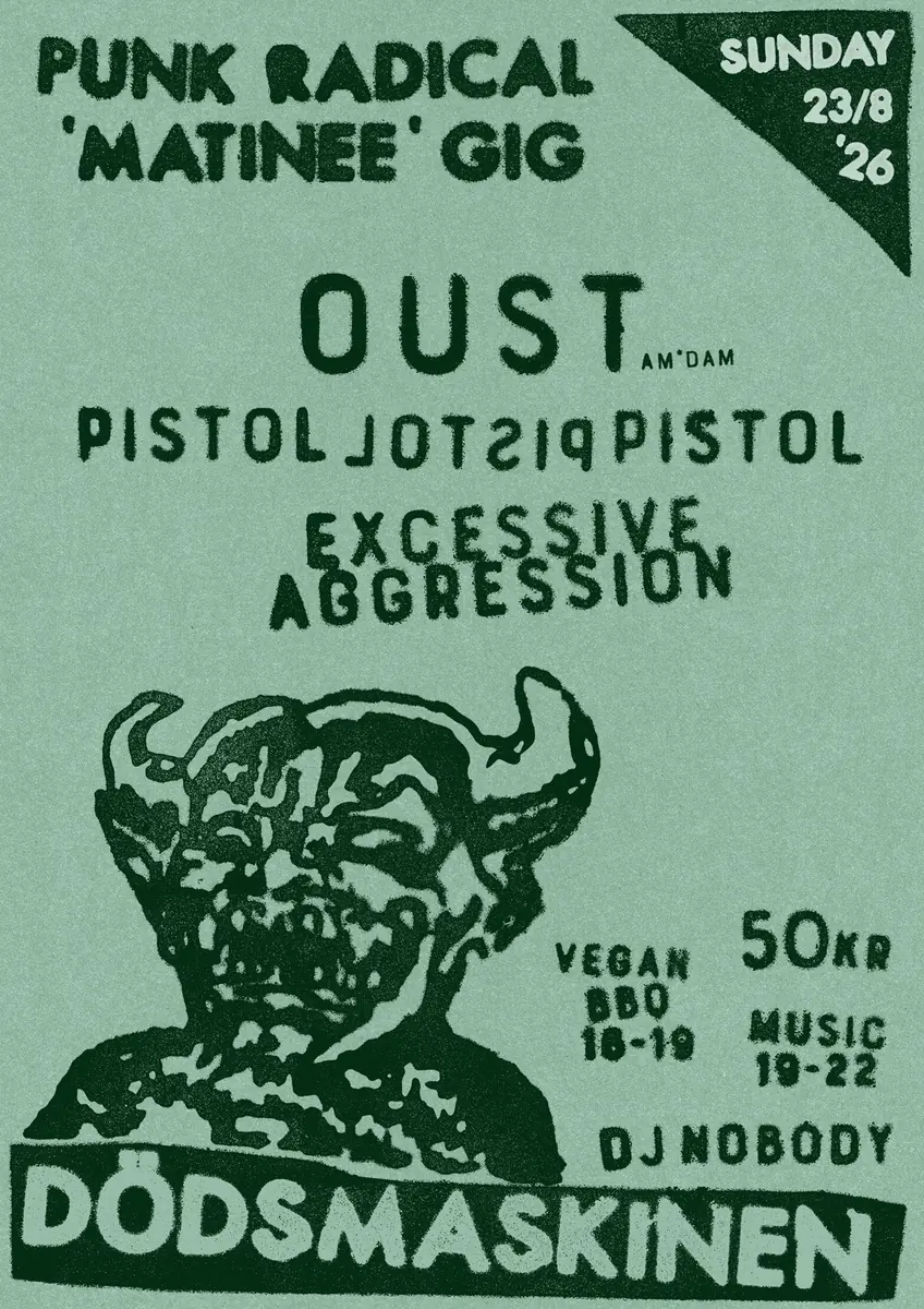 PUNK RADICAL MATINEE GIG — Ungdomshuset, København