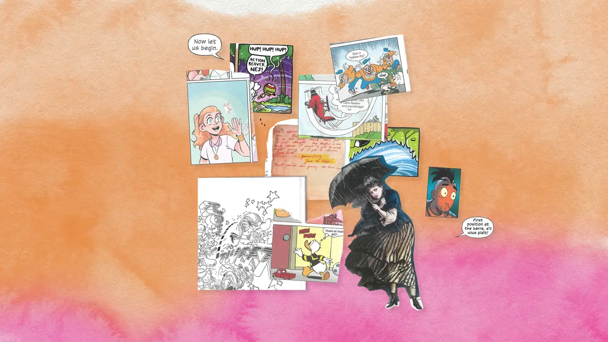 Cartoon Collage Workshop — Køge Bibliotek, Køge