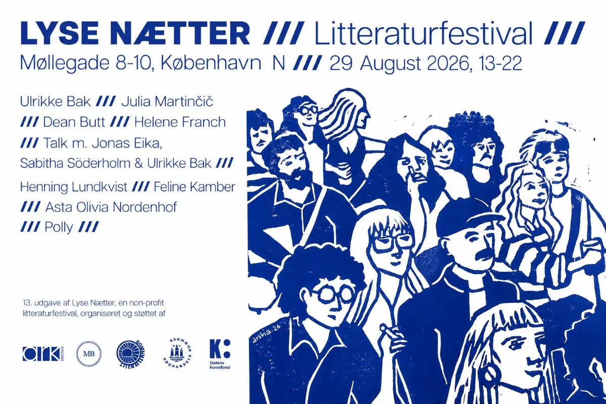 Lyse nætter – litterær gadefestival — LiteraturHaus, København