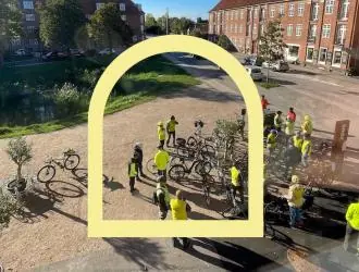 Bike ride with the cycling community — BRØK, Copenhagen