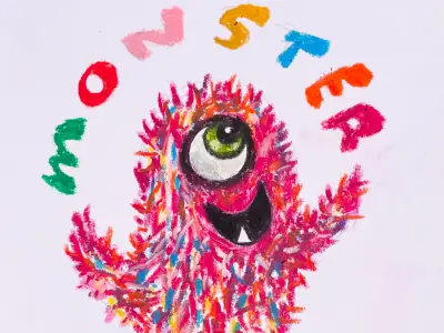 Monster kreaworkshop — Gentofte Hovedbibliotek, Hellerup