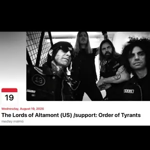 The Lords of Altamont — Medley, København