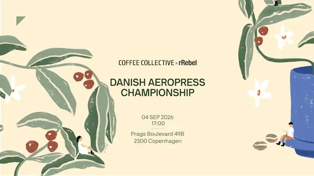 Danish AeroPress Championship 2026 — rRebel Coffee Works A/S, Copenhagen