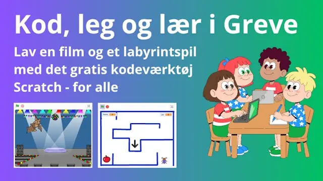 Programmiere einen Film und ein Labyrinthspiel — Greve Borgerhus, Greve