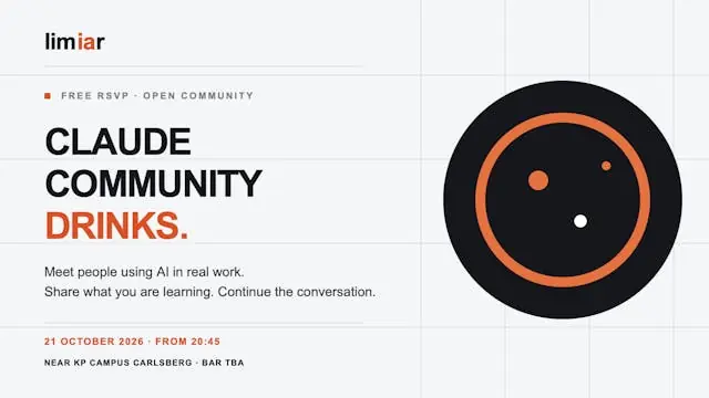 Claude Community Drinks - Copenhagen — Copenhagen