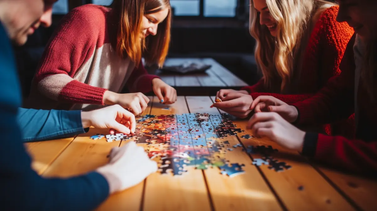 Puzzle Sprint - for individuals, teams and families — Hovedbiblioteket i Aalborg, Aalborg