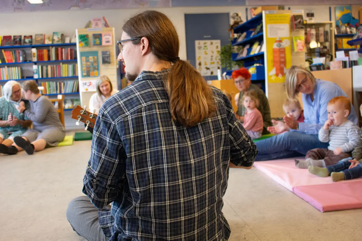 Musikalsk legestue for dagplejere og vuggestuer  Efterår 2026 — Aabybro Bibliotek, Aabybro
