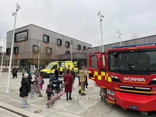 Blå Blink på Verdenspladsen
