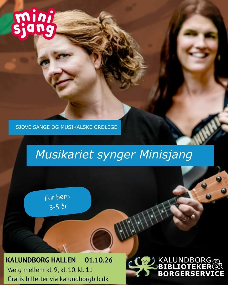 Musikariet synger Minisjang — Kalundborg Bibliotek og Borgerservice, Kalundborg