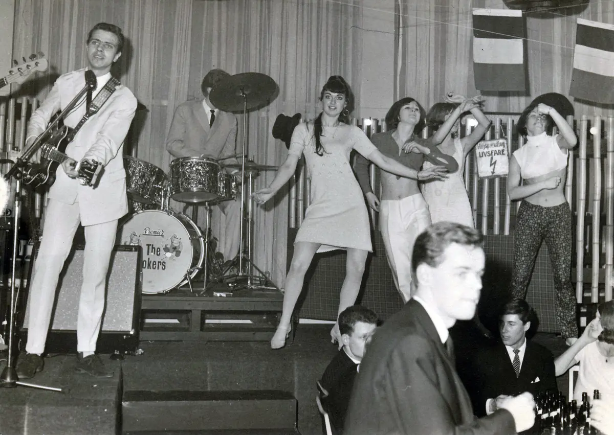 Da pigtråden kom til Herlev – Herlev Popklub 1964-1967 — Hovedbiblioteket, Herlev