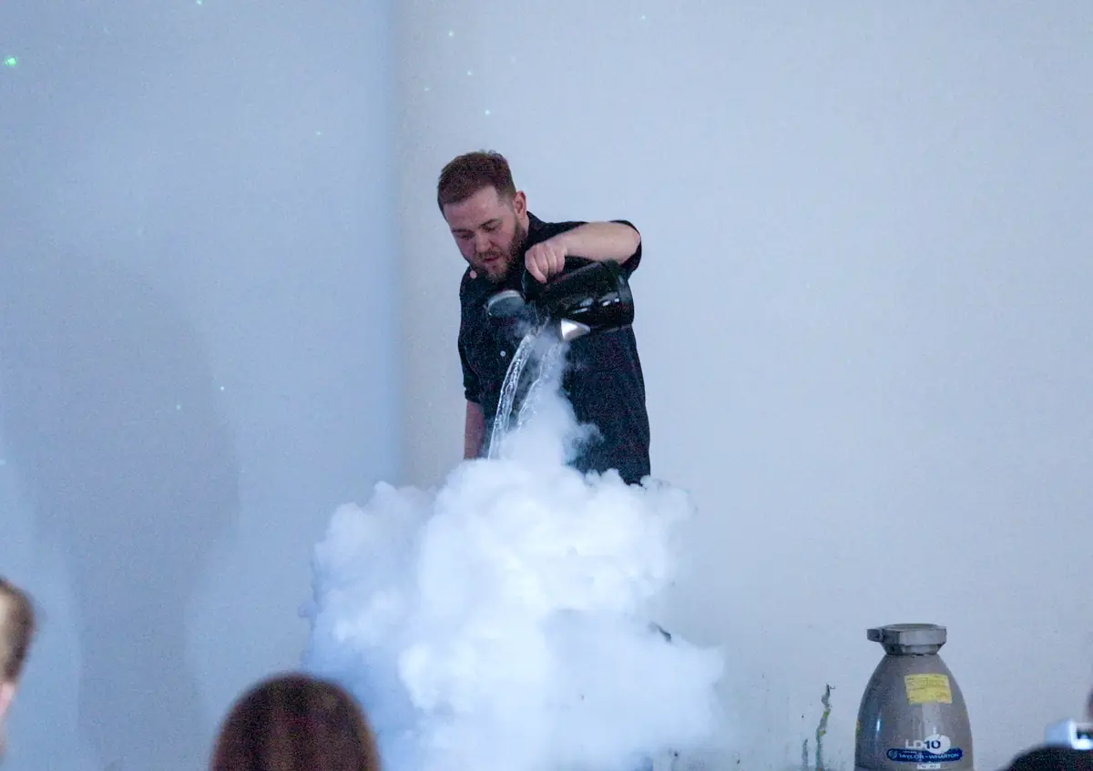 Science-lysshow — Hovedbiblioteket, Herlev