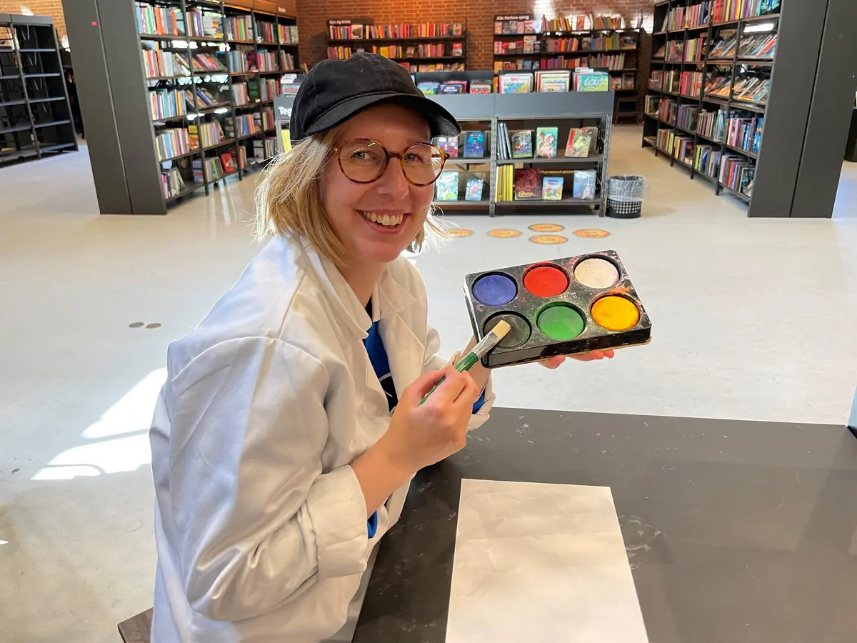 Sjov med science – vandfarve og vandmodstand — Hovedbiblioteket, Herlev
