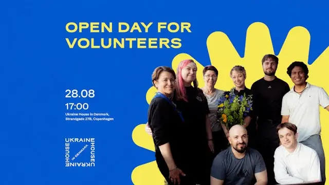 Open Day for Volunteers — Ukraine House in Denmark, København