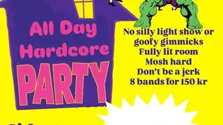 All Day Hardcore Madness: Sidestep Taunt Knytnæve Decade Reality unfolds Bitter Godless
