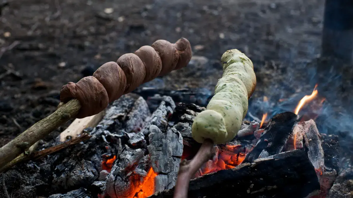 Nattelyde i skoven — Shelterbyen, Faaborg
