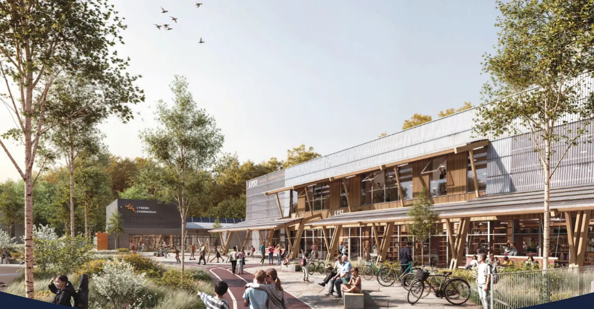 Afsløring af Lys1-udbudsvinder — Højbjerg Bibliotek, Højbjerg
