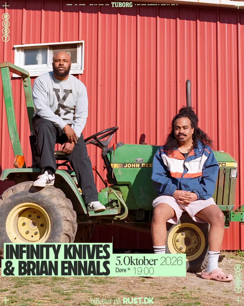 Infinity Knives & Brian Ennals (US) — Rust, København