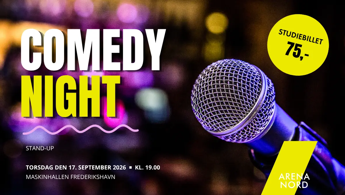 Comedy Night — Maskinhallen, Frederikshavn