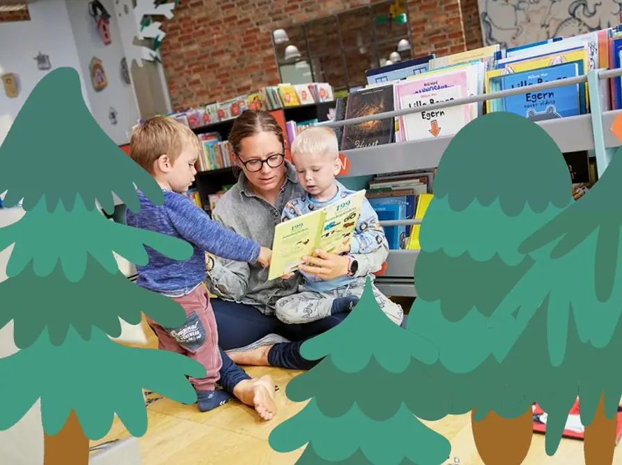 Børnebibliotekaren læser højt — Biblioteket i Herning, Herning