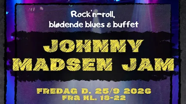 JOHNNY MADSEN JAM — Cafe Jens Otto, Randers