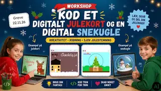 Create a Digital Christmas Card and Digital Snow Globe with Scratch