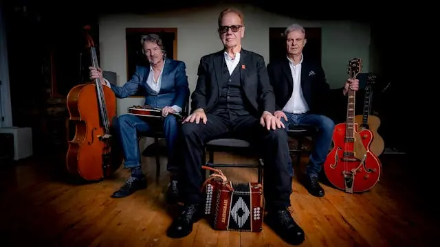 Oysterband’s John Jones, Ray Cooper (Chopper) og Al Scott. — Brorsonsminde, Ribe