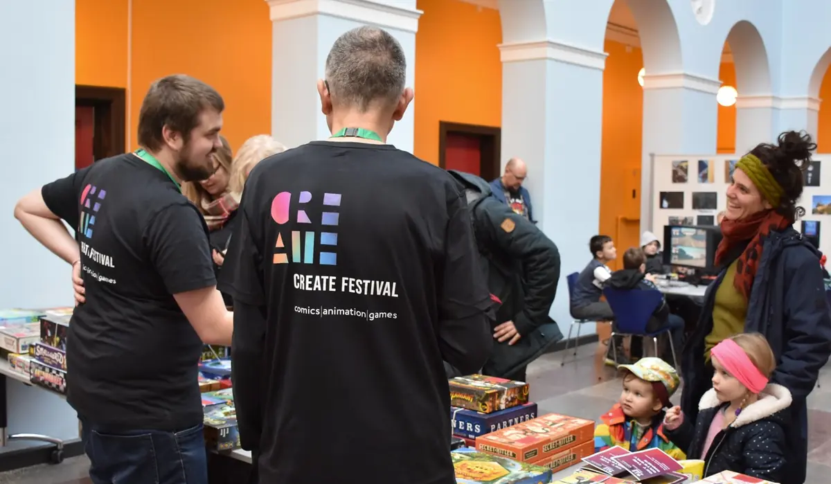 Frivillig på CREATE Festival 2027? — Svendborg Bibliotek, Svendborg