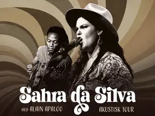 Sahra da Silva med Alain Apaloo og venner