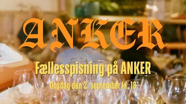 Fællesspisning på ANKER — ANKER, København