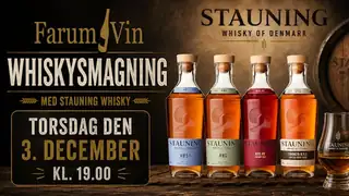 Stauning Whiskysmagning - 3. december kl. 19.00