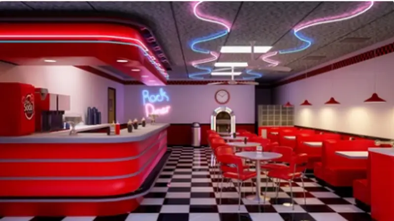 Fælles Spisning — Rockabilly Bar, Viborg