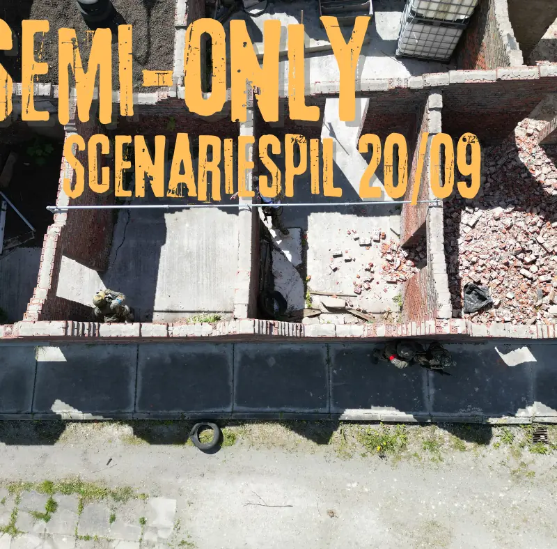 SEMI ONLY Scenario Game in Rørdal — Rørdal beredskabsby, Aalborg