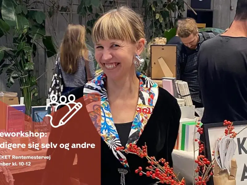 Skriveworkshop: Hvordan redigerer du egne og andres tekster? — Blågårdens Bibliotek, København