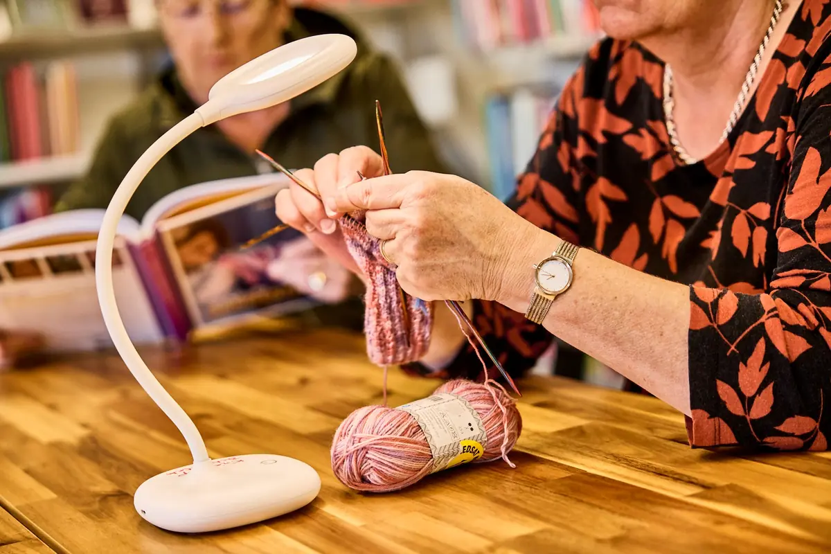 Open Knitting Café at Kristrup Library — 3. Kristrup Bibliotek, Randers