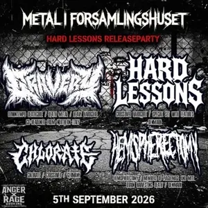 graveryofficial — Metal i Forsamlingshuset, Gylling