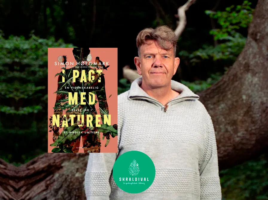 I pagt med naturen: foredrag med Simon Høegmark – Skraldival — Silkeborg Bibliotek, Silkeborg