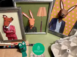 Egg Carton Animals - Waste Festival
